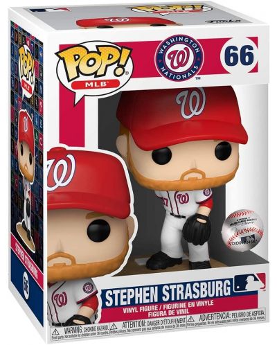 Figurina Funko POP! Sports: Baseball - Stephen Strasburg (Washington Nationals) #66 - 2