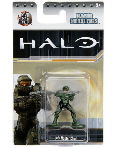 Figurina Nano Metalfigs - Halo: Master Chief aiming - 2
