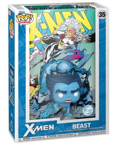 Figurină Funko POP! Comic Covers: X-Men - Beast (Special Edition) #35 - 2