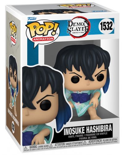 Figurină Funko POP! Animation: Demon Slayer - Inosuke Hashibira #1532 - 2