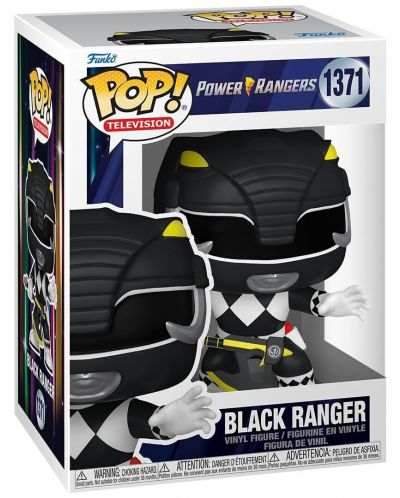 Figurină Funko POP! Television: Mighty Morphin Power Rangers - Black Ranger (30th Anniversary) #1371 - 2