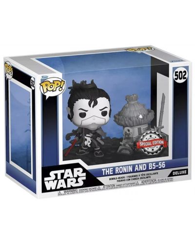 Figura Funko POP! Deluxe: Star Wars - The Ronin and B5-56 (Special Edition) #502 - 2
