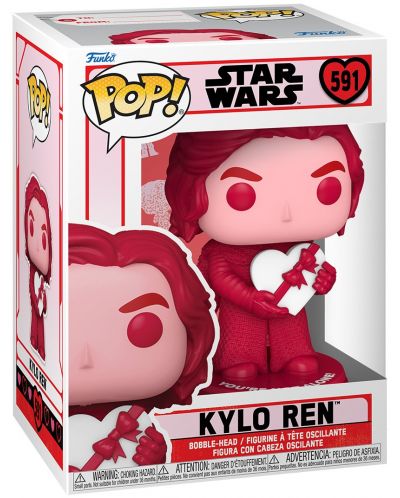 Figurina Funko POP! Valentines: Star Wars - Kylo Ren #591 - 2