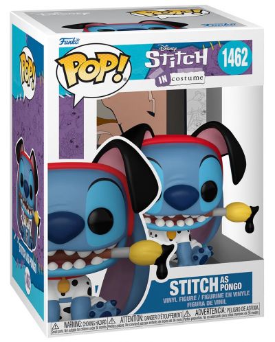 Figurină Funko POP! Disney: Lilo & Stitch - Stitch as Pongo (Stitch in Costume) #1462 - 2