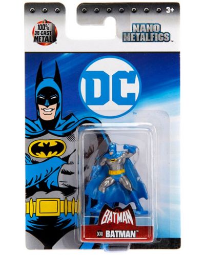 Figurina Metals Die Cast DC Comics: DC Heroes - Batman (Blue Suit) (DC40) - 4