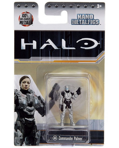Figurina Nano Metalfigs - Halo: Commander Palmer - 2
