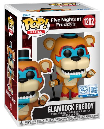 Figură Funko POP! Games: Five Nights at Freddy's - Glamrock Freddy