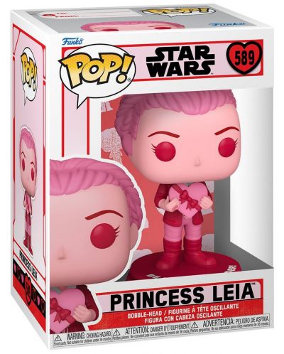 Figurina Funko POP! Valentines: Star Wars - Princess Leia #589 - 2