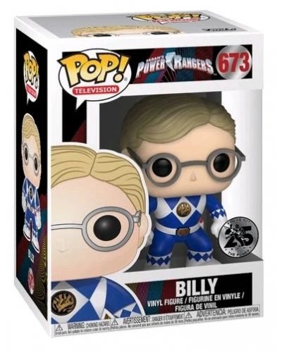 Figurina Funko POP! Television: Power Rangers: Billy Blue Ranger #673	 - 2