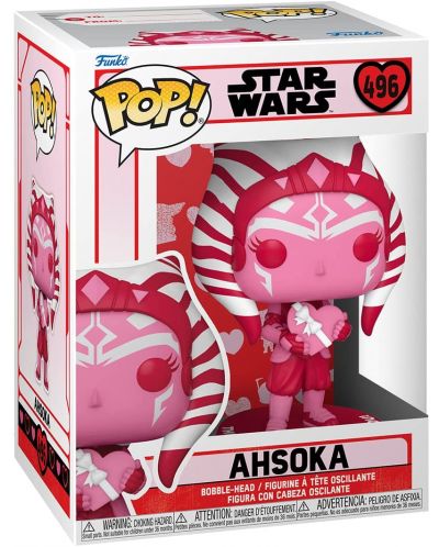 Figurina Funko POP! Valentines: Star Wars - Ahsoka #496	 - 2