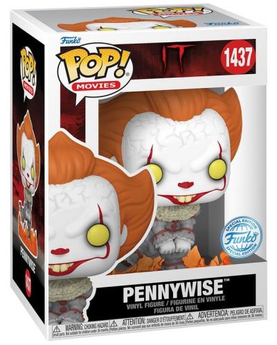 Figurină Funko POP! Movies: IT - Pennywise (Special Edition) #1437 - 3