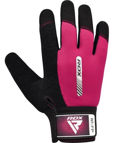 Mănuși de fitness RDX - W1 Full Finger, roz/negru - 2