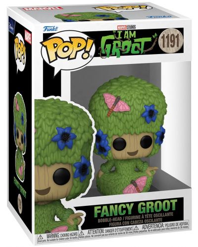 Funko POP! Marvel: Eu sunt Groot - Fancy Groot #1191 - 2