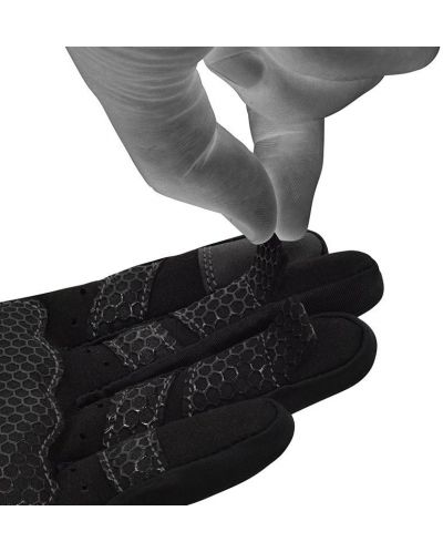 Mănuși de fitness RDX - W1 Full Finger+, gri/negru - 8