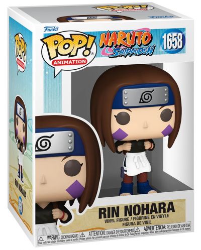 Figurină Funko POP! Animation: Naruto Shippuden - Rin Nohara #1658 - 2