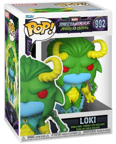 Figurina Funko POP! Marvel: Mech Strike Monster Hunters - Loki #992 - 2