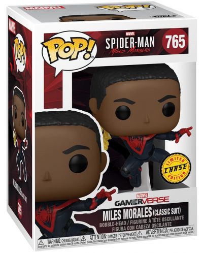 Figurină Funko POP! Marvel: Spider-man - Miles Morales (Classic Suit) #765 - 5