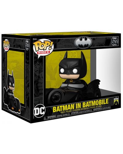 Figurină Funko POP! Rides: Batman - Batman in Batmobile #522 - 2