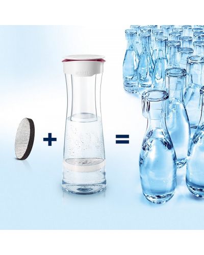 Carafă filtrantă pentru apă BRITA - Fill&Serve Mind, 1.3 l, afine - 4