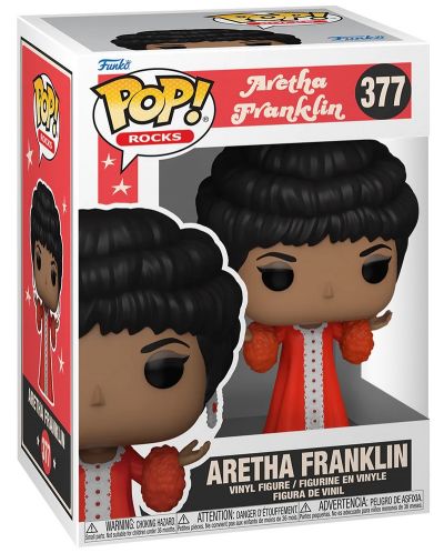 Figurină Funko POP! Rocks: Aretha Franklin - Aretha Franklin #377 - 2