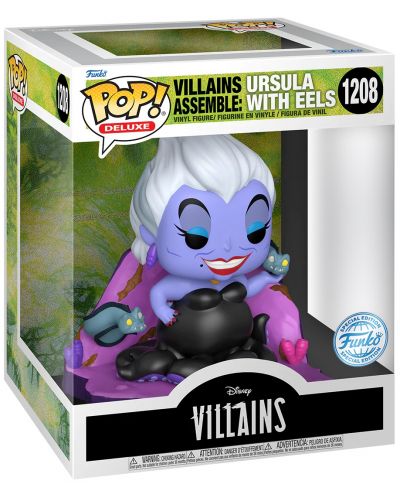 Figurină Funko POP! Deluxe: Villains Assemble - Ursula with Eels (Special Edition) #1208 - 2