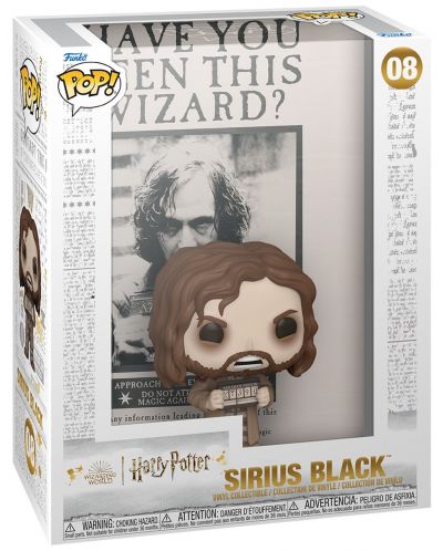 Figurină Funko POP! Comic Covers: Harry Potter - Sirius Black #08 - 2