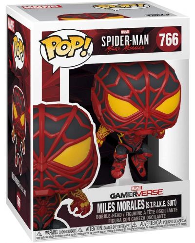 Figurina Funko POP! Marvel: Spider-man - Miles Morales (S.T.R.I.K.E. Suit) #766 - 2