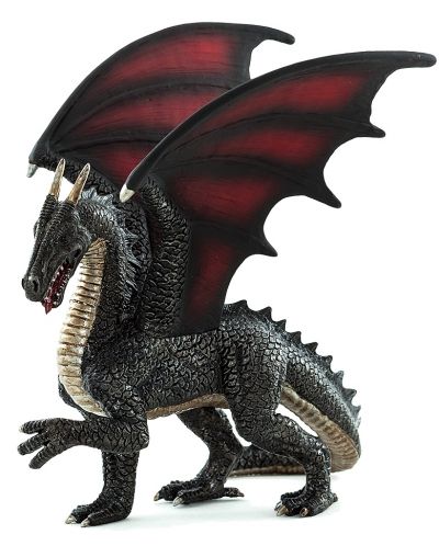 Figurina Mojo Fantasy&Figurines - Dragonul de otel - 1