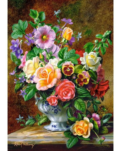 Puzzle Castorland de 500 piese - Vaza cu flori, Albert Williams - 2