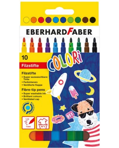 Carioci Eberhard Faber - 10 culori - 1