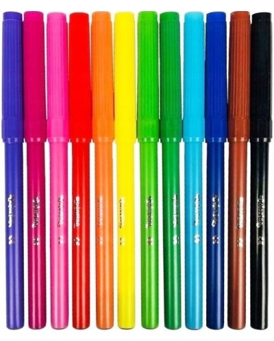 Colorino Markers - Wildkid, 12 culori - 2