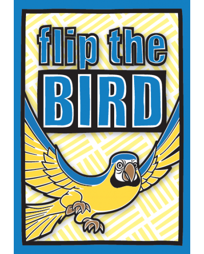 Joc ded societate Flip the Bird - party, de familie - 3