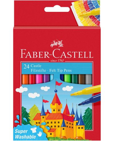 Carioci Faber-Castell Castle - 24 culori - 1