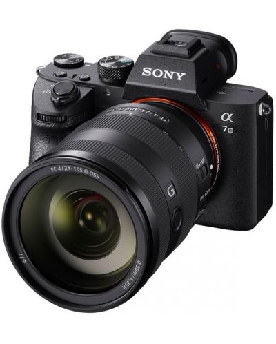 Aparat foto mirrorless Sony - Alpha A7 III, FE 24-105mm, f/4 OSS - 1