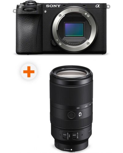 Aparat foto Sony - Alpha A6700, Black + Obiectiv Sony - E, 70-350mm, f/4.5-6.3 G OSS - 1