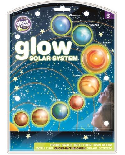 Stickere fosforescente Brainstorm Glow - Sistemul solar - 1