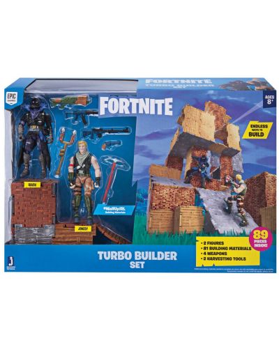 Set de joacă Fortnite - Turbo Builder cu figurine  - 2