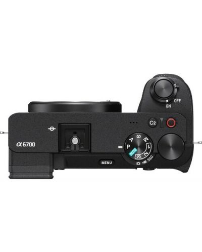 Aparat foto Sony - Alpha A6700, Black + Obiectiv Sony - E PZ, 10-20mm, f/4 G - 4