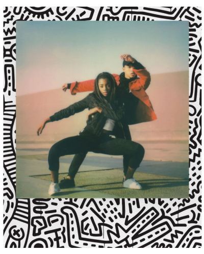 Film foto Polaroid - i-Type, Keith Haring 2021 Edition, roșu - 3