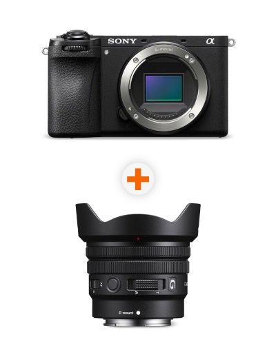 Aparat foto Sony - Alpha A6700, Black + Obiectiv Sony - E PZ, 10-20mm, f/4 G - 1