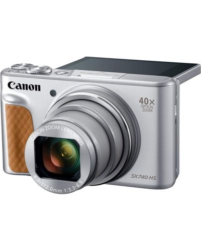 Canon - PowerShot SX740 HS, argintiu - 4