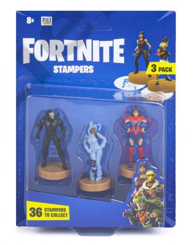 Set figurine Fortnite Stampers - 3 bucati, 6 cm - 5