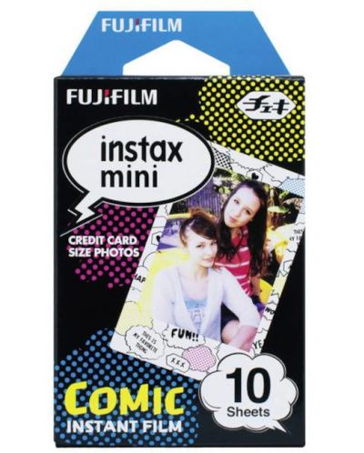 Hârtie foto Fujifilm - pentru instax mini, Comic, 10 buc - 1