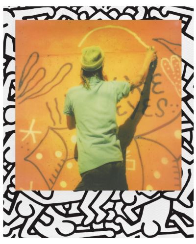 Film foto Polaroid - i-Type, Keith Haring 2021 Edition, roșu - 4