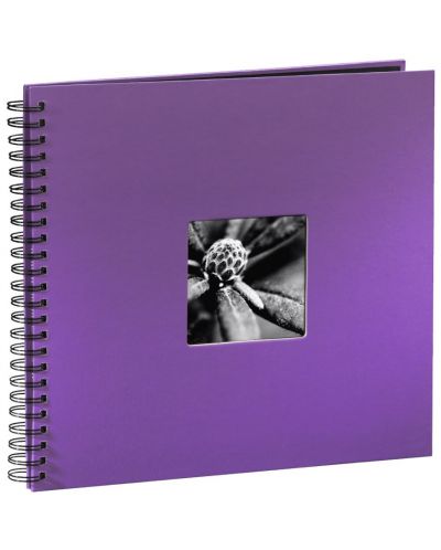 Album foto cu spirală Hama Fine Art - violet, 36 x 32, 300 fotografii - 1
