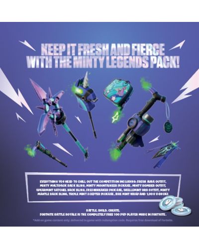 Fortnite: The Minty Legends Pack (PS4) - 2