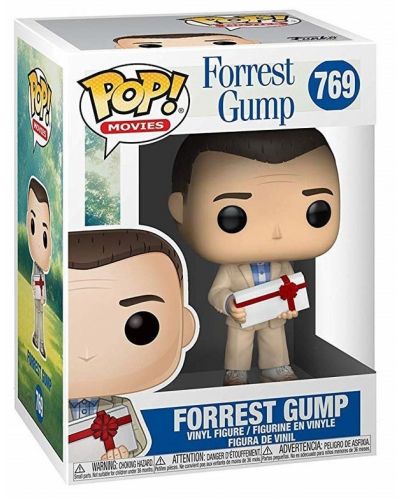 Figurina Funko Pop! Movies: Forrest Gump - Forrest Gump (with Chocolates), #769 - 2