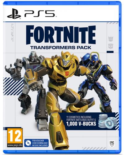 Fortnite Transformers Pack - Cod în cutie (PS5)	 - 1
