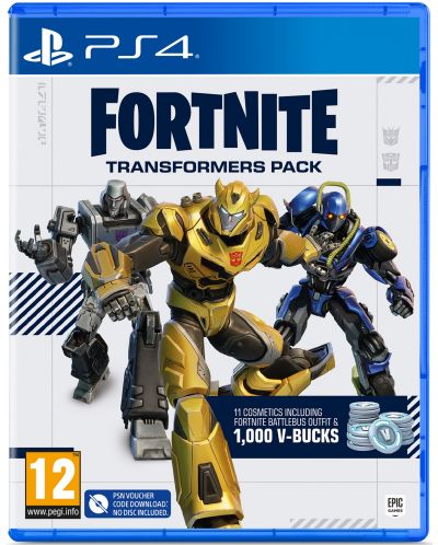 Fortnite Transformers Pack - Cod în cutie (PS4)	 - 1