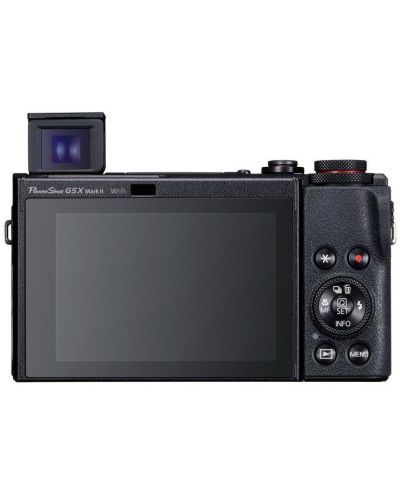 Aparat foto Canon - PowerShot G5 X Mark II, + baterie, negru - 4